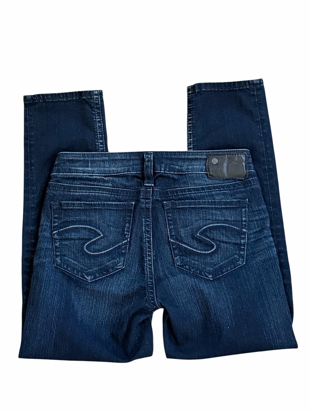 Silver Jeans Fluid Denim Tuesday Mid Capri Jeans Size 27
